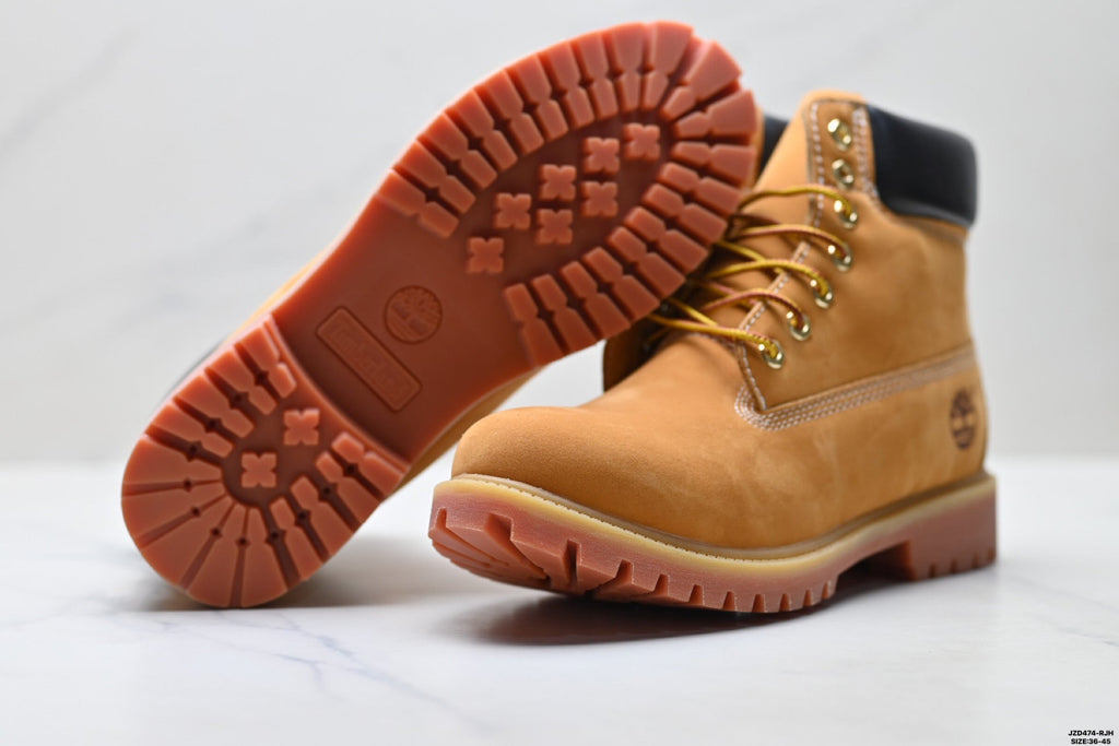 Timberland Wheat Premium Leather High Outdoor Boot