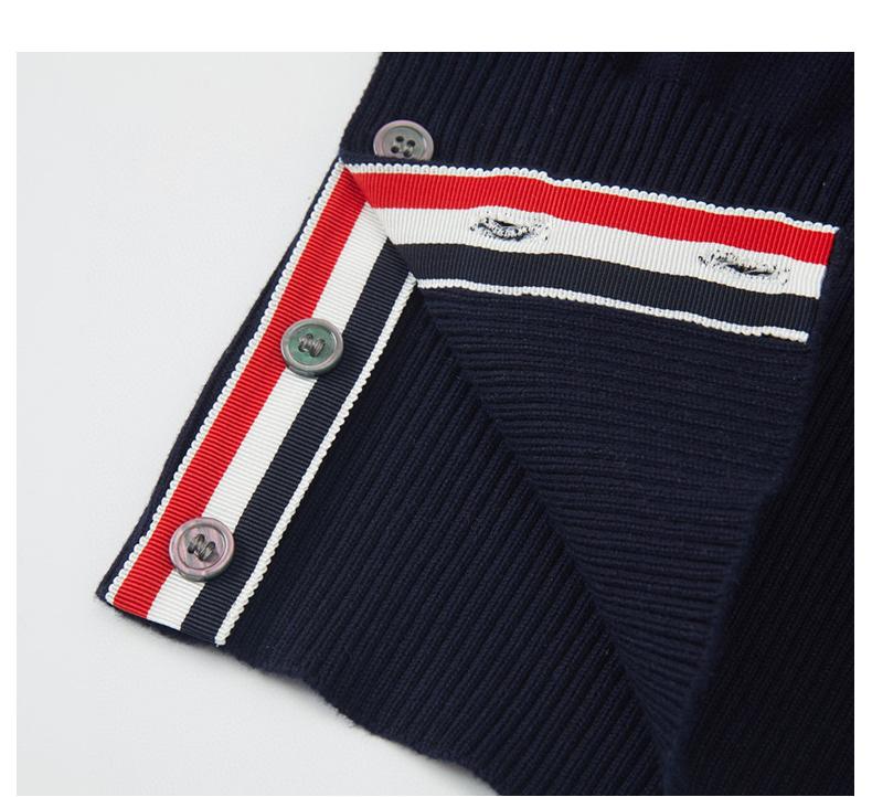 Four-Bar Knit Sweater Vest | Thom Browne