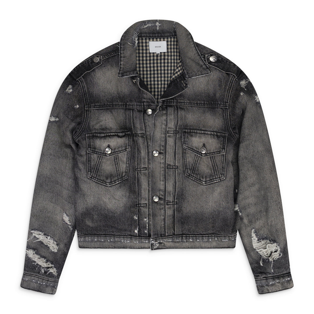 Gray Denim Jacket