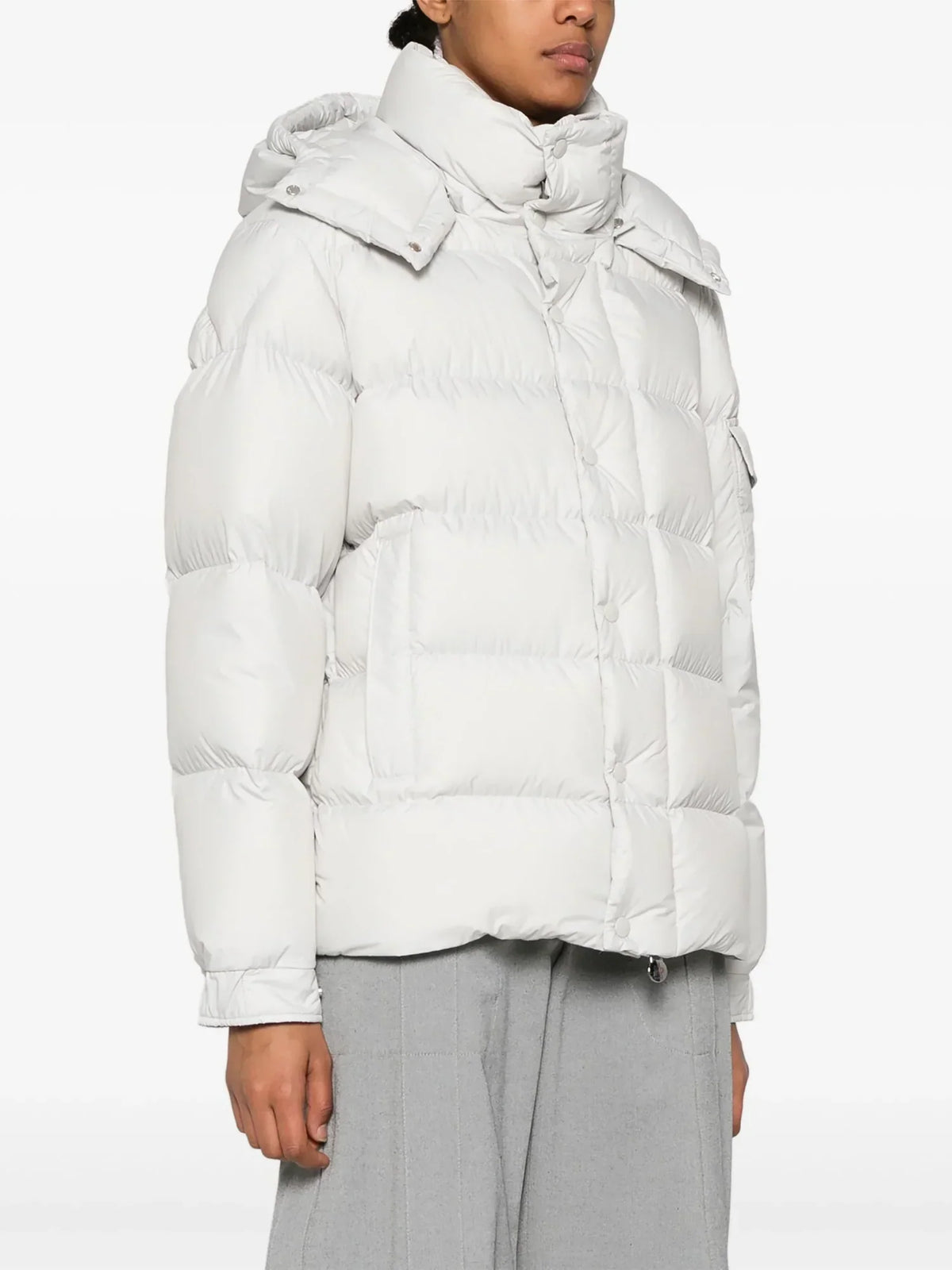 Moncler Maya 70th Anniversary Short Down Jacket – White