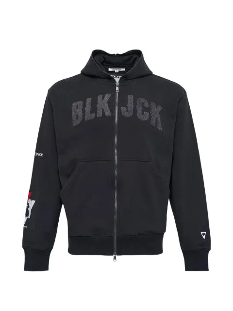 Blackjack Ninja long-sleeve hoodie