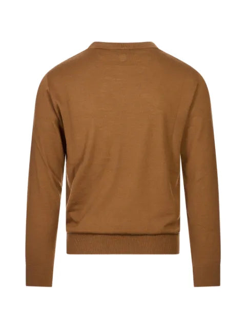 Canali crew-neck long-sleeve sweater