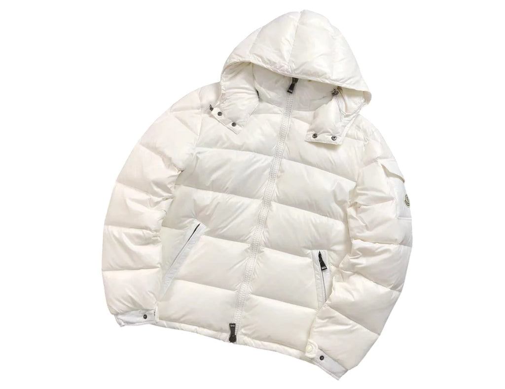 Moncler Maya Down Jacket – White