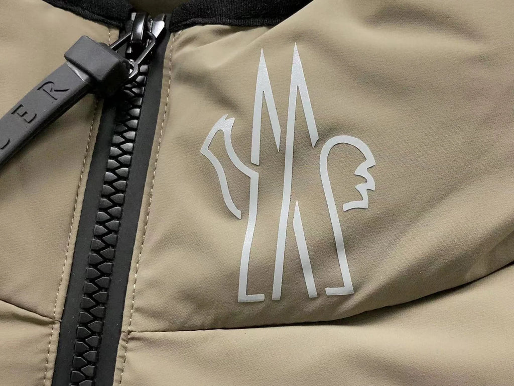 Moncler Arcesaz Down Jacket - Khaki