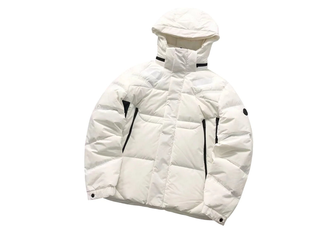 Moncler Technical Down Jacket – White