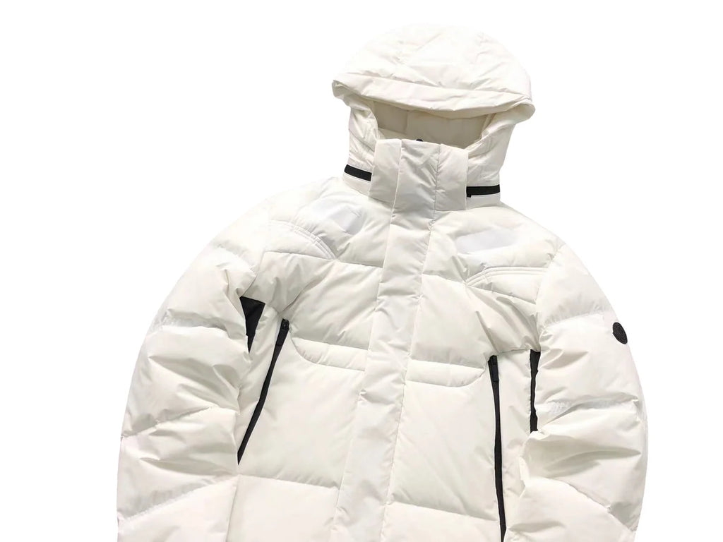 Moncler Technical Down Jacket – White