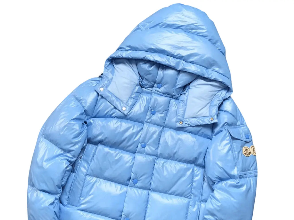Moncler Maya 70th Anniversary Down Jacket – Blue