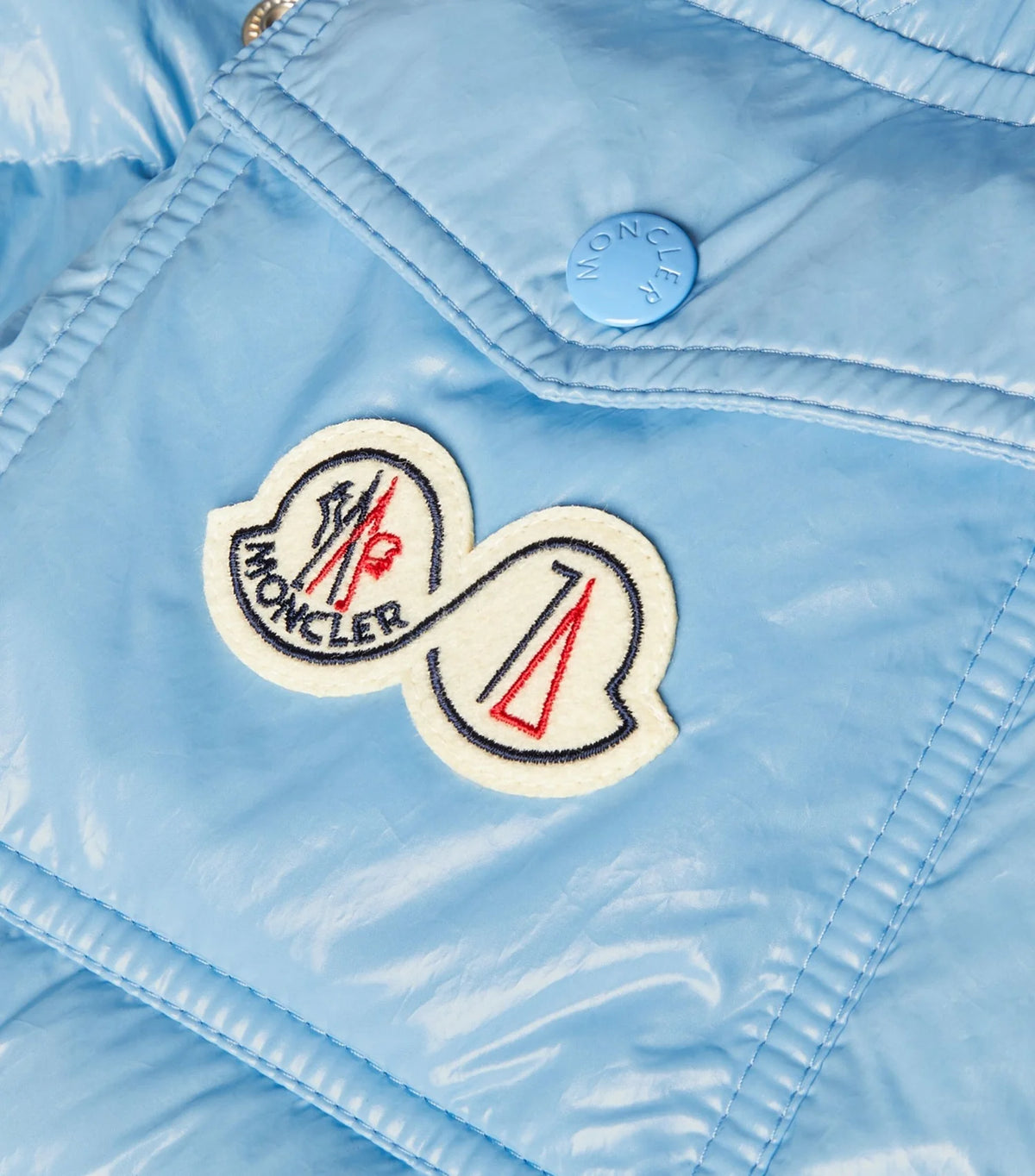 Moncler Maya 70 Jacket – Sky Blue